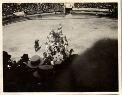 Photographie Photo Vintage Snapshot Anonyme Arenes Corrida Mexico  - Lieux