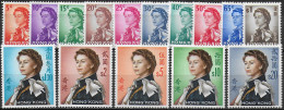 1962-73 Hong Kong Elizabeth II 15v. MNH SG N. 196/210 - Andere & Zonder Classificatie