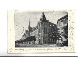 CPA STRASBURG HAUPTPOSTAMT En 1903! (voir Timbre Allemagne)) - Strasbourg