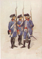 Oficial Do 1º Regimento De Infantaria Da Corte,  Uniformes Militares Portugal Nº38 - Uniforms