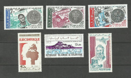 MAURITANIE N°321 à 323, 336, 354, 355 Neufs Avec Charnière* Cote 7.90€ - Mauritanie (1960-...)