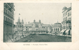 * OSTENDE * OOSTENDE * KURSAAL * VUE DU PARC * PUBLICITE CHOCOLAT DES CHARTREUX CONFISERIE DUCARDON MONS - Oostende