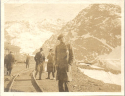 Photographie Photo Vintage Snapshot Anonyme Montagne à Situer - Anonyme Personen