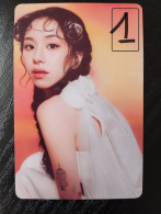 Photocard K POP Au Choix  TWICE 13th Mini Album With You Chaeyoung - Autres & Non Classés