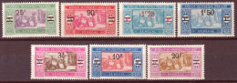 Senegal 1924 Y.T.95/101 */MH VF/F - Unused Stamps