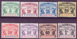 Senegal 1906 Segnatasse Y.T.4/11 */MH VF/F - Strafport