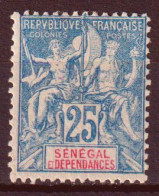 Senegal 1900 Y.T.24 */MH VF/F - Ongebruikt