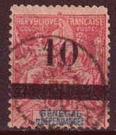 Senegal 1903 Y.T.27 O/used VF/F - Unused Stamps