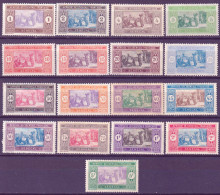 Senegal 1914 Y.T.53/67 */MH VF/F - Unused Stamps