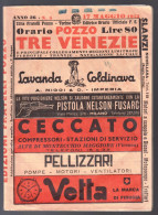 LIBRETTO POZZO DEL 1953  - ORARIO TRENI PER LE 3 VENEZIE (STAMP403) - Tourisme, Voyages