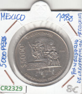 CR2329 MONEDA MEXICO 5000 PESOS 19888 EBC - Andere - Amerika