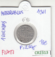 CR2313 MONEDA MARRUECOS 1 DIRHAM 1311 PLATA EBC - Autres - Afrique