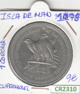 CR2310 MONEDA ISLA DE MAN 10 CORONAS 1978 CUPRO-NIQUEL EBC - Otros – Europa