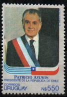 1992 Patricio Aylwin President Chile Politic #1415 ** MNH - Uruguay