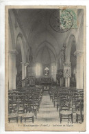 Mazingarbe (62) : L'intérieur De L'église Env 1906 PF. - Autres & Non Classés