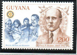 1997 May 20 Rotary Guyana Paul Harris 50th Anniversary Of Death - Rotary Club