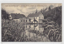 39055631 - Café Grundmuehle Und Logierhaus Gertrudenhof Bei Seidenberg O.L. - Zawidów / Kreis Lauban - Luban. 1915 Feld - Pologne