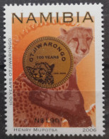 Namibia 2006 100 Jahre Otjiwarongo Gepard Mi 1212** - Namibie (1990- ...)