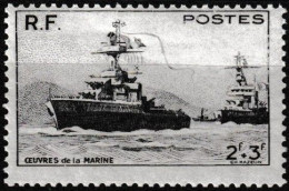 Timbre-poste Gommé Surtaxé Neuf** - Pour Les œuvres De La Marine Bâtiments De Ligne - N° 752 (Yvert) - France 1946 - Ongebruikt