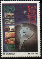 1992 Uruguay Mercosur  Honey Fish Fruits Cattle Cow #1418 ** MNH - Uruguay