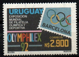 1992 Uruguay Olymphilex '92 Barcelona JJOO Sports Olympics #1419 ** MNH - Uruguay