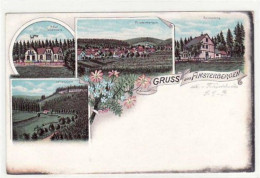 39001931 - Gruss Aus Finsterbergen. Hotel Felsenstein Die Totalansicht, Ein Einzelnes Gebaeude In Spiessberg Und Leinag - Sonstige & Ohne Zuordnung