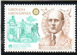1997 May 28 Rotary Grenada Grenadines Paul Harris 50th Anniversary Of Death - Rotary, Lions Club