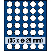 Safe Tableau Für Combi-Kassette NOVA DeLuxe Für 10 Euro Luft/Pflege Nr 63291 Neu - Materiaal