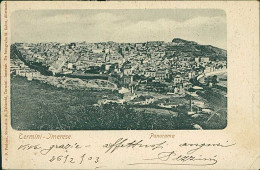 TERMINI IMERESE ( PALERMO ) PANORAMA  - EDIZ. PEDONE / FOTO SALVO - SPEDITA 1902 (20997) - Palermo