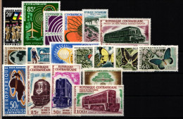 Zentralafrikanische Republik Jahrgang 1963 Postfrisch Ohne Block 1 #NA449 - Centrafricaine (République)