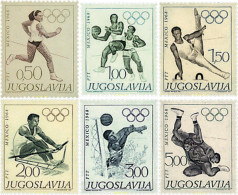 67169 MNH YUGOSLAVIA 1968 19 JUEGOS OLIMPICOS VERANO MEXICO 1968 - Vorphilatelie