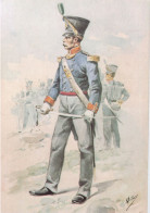 Oficial De Infantaria De Linha, Companhia De Atiradores, Uniformes Militares Portugal Nº60 - Uniforms
