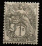 ALEXANDRIE    -   1902  .  Y&T N° 19   *. - Unused Stamps