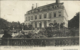 EPERNAY , Château De Mme Auban-Moët , 1915 + Cachet " TRESORS ET POSTES " 174 " , µ - Epernay