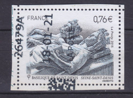 France 2015 Mi. 6092, 1.25 € Blockausgabe Religiöse Kunst - Kathedrale Von Saint-Denis Grabmal Von Ludwig XII.  (o) - Oblitérés