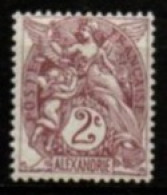 ALEXANDRIE    -   1902  .  Y&T N° 20  *. - Unused Stamps