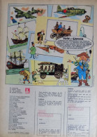 Publicité De Presse ; Timbres Tintin " Voir Et Savoir " - Publicités
