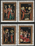 THEMATIC CHRISTMAS 1970:  PAINTINGS BY RHENISH SCHOOL   4v - Weihnachten