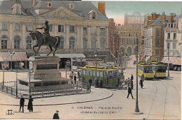45 Orleans Place Du Martroi Et Statue De Jeanne D'Arc - Orleans