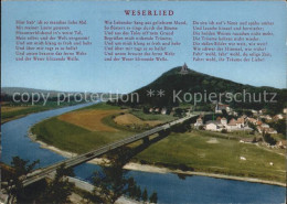 71957384 Porta Westfalica Wittekindsberg Denkmal Kaiser Wilhelm I. Weserlied Por - Porta Westfalica