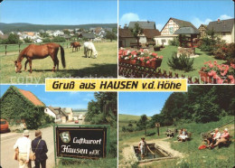 71957378 Hausen Hoehe Pferde Wassertreten  Hausen Hoehe - Sonstige & Ohne Zuordnung