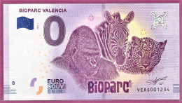 0-Euro VEAS 01 2018 # 1234 ! BIOPARC VALENCIA - Private Proofs / Unofficial