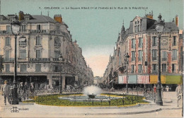 45 Orleans - Le Square Albert Et L'entrée De La Rue De La République - Orleans