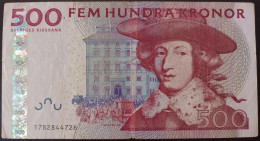 BILLETE DE SUECIA DE 500 KRONOR DEL AÑO 2001 AL 2014  (BANKNOTE) - Schweden