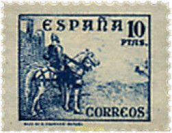 209238 MNH ESPAÑA 1937 CIFRAS, CID E ISABEL II - ...-1850 Prephilately