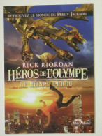 HISTOIRE / MYTHOLOGIE - Héros De L'Olympe - Le Héros Perdu / Livre De Rick Riordan - Carte Publicitaire - History