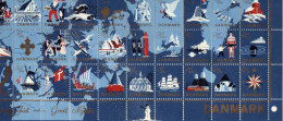 Danemark - 1959 - Bloc De 27 Vignettes - Jul - Noel  - Neufs** - MNH - Unused Stamps
