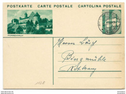 223 - 75 - Entier Postal Avec Illustration "Porrentruy" Et Cachet à Date Porrentruy - Postwaardestukken