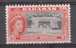BAHAMAS 1954 - RETRATO DE LA REINA CON VISTAS - YVERT 147* - Bahama's (1973-...)