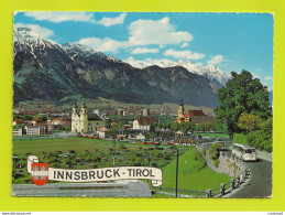 Tirol INNSBRUCK N°2 008 Brennerstrasse Mit Basilika Und Stiftskirche Wilten Camion BUS Car Anciens Tram Tramway - Innsbruck